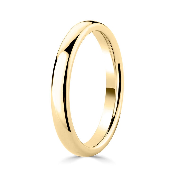 Costco luxury court wedding ring 18ct yellow gold 3.0mm, UK version