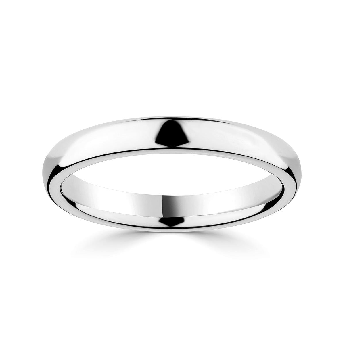 Costco Luxury Court wedding ring 18ct white gold 3.0mm, imported from the UK