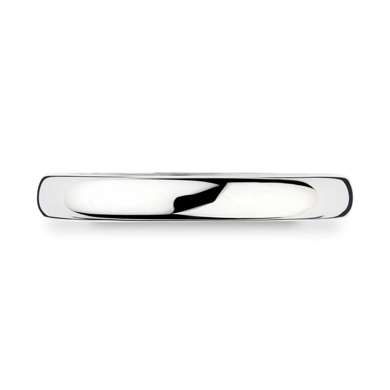 Costco Luxury Court wedding ring 18ct white gold 3.0mm, imported from the UK