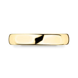 4.0mm court wedding ring 18ct yellow gold, UK version
