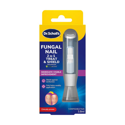 Boots Dr. Scholl's Fungal Nail 2 in 1 Treat & Shield Nail Treatment 3.8ml- Buy online at McGrocer