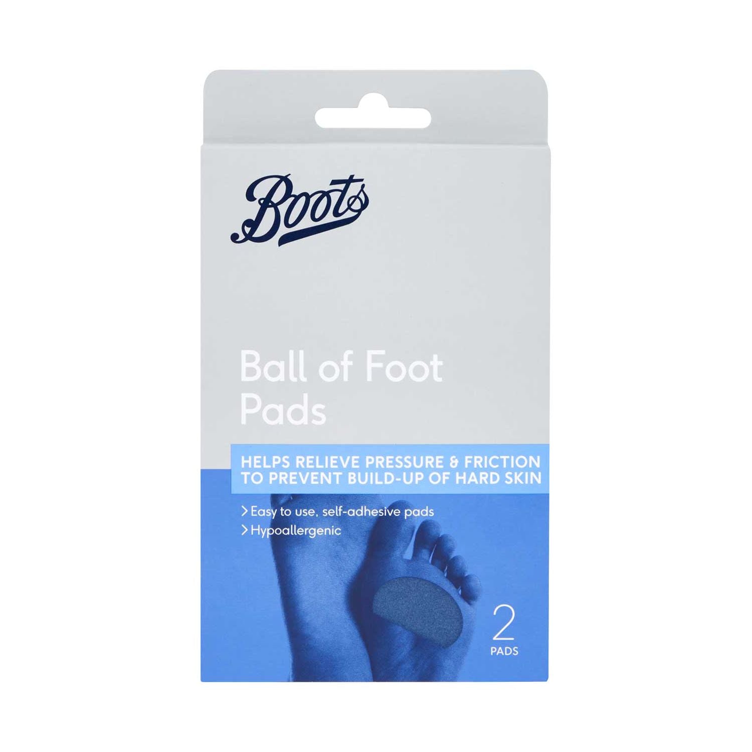 Boots ball of foot pads 2 felt pads - British product