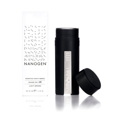 Boots Nanogen Hair Thickening Keratin Fibres Light Brown 30g- Buy online at McGrocer
