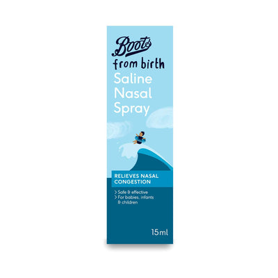 Boots Boots Saline Nasal Spray 15ml- Buy online at McGrocer