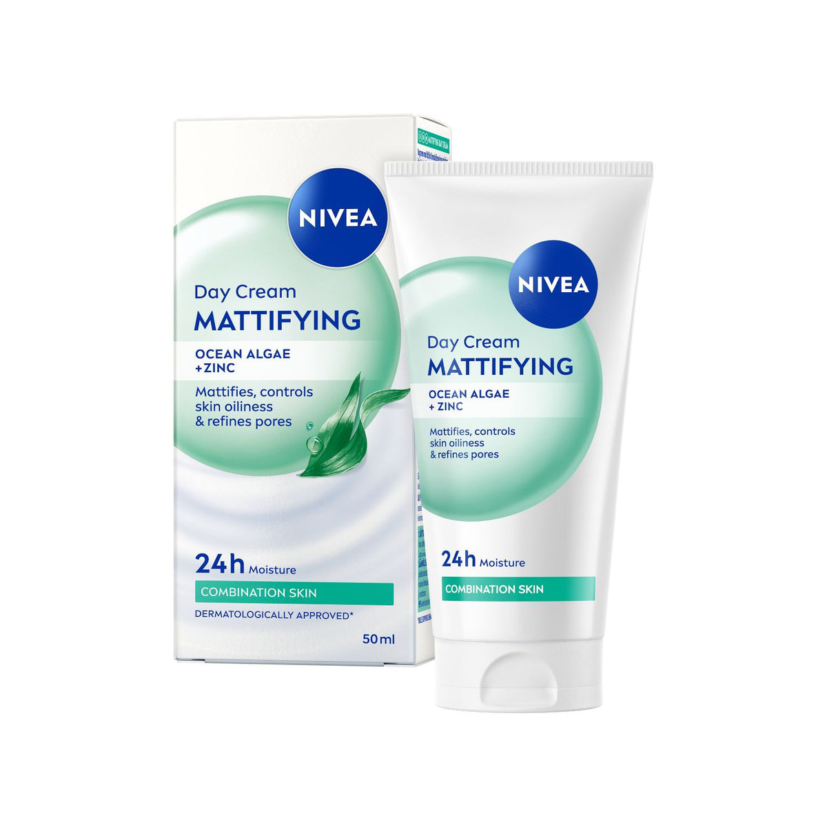 NIVEA crème de jour matifiante 24h pour peaux mixtes 50ml - Produit britannique