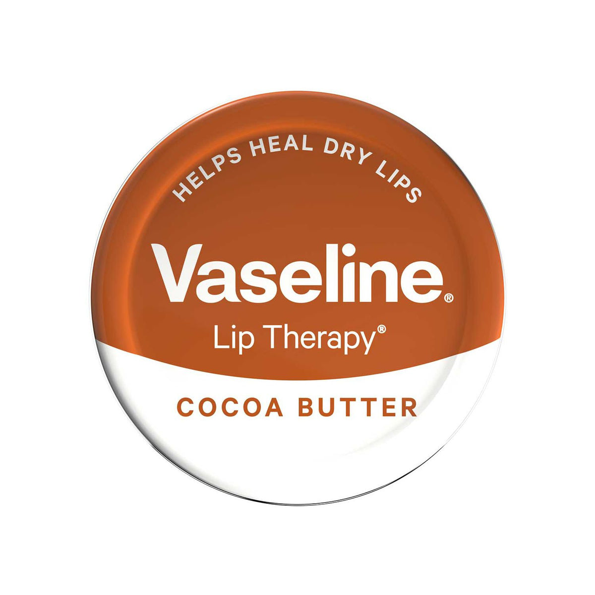 Vaseline lip balm Cocoa Butter 20g tin (British brand)