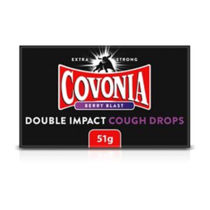 Covonia Double Impact Hosteblader Berry Blast Pastill