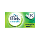 Lil-Lets non-applicator tampons super plus 10 pack, imported from the UK