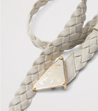 Prada Nappa braided leather belt 2cm wide (British brand)