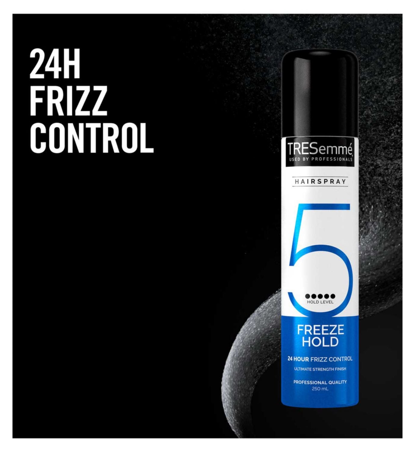 TRESemmé freeze hold hairspray 250ml (British brand)