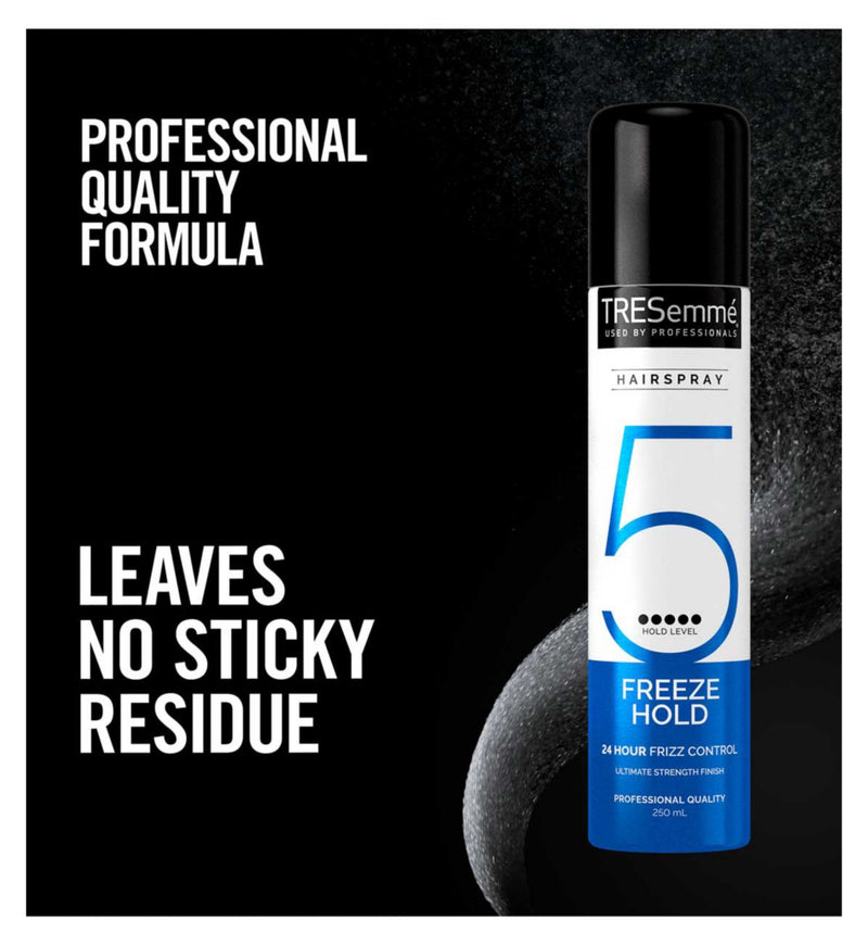 TRESemmé freeze hold hairspray 250ml (British brand)