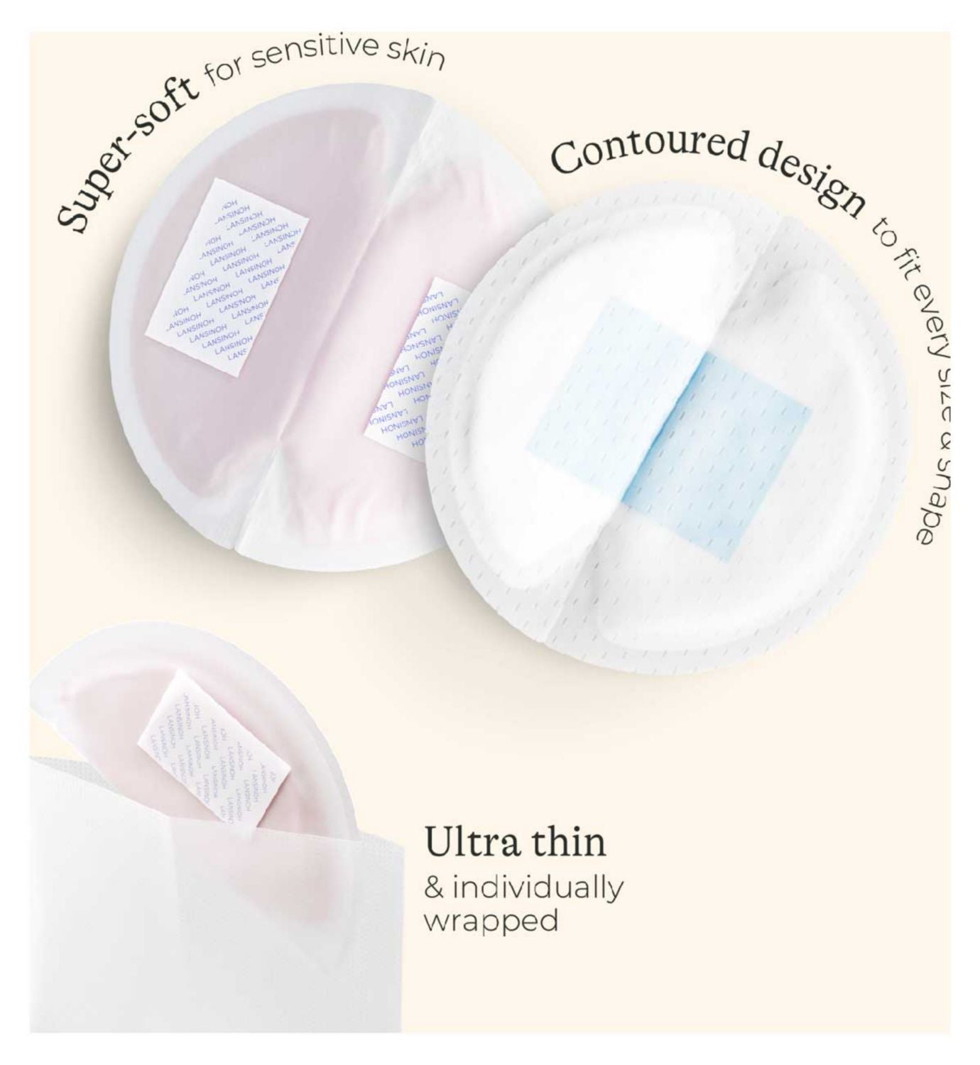 Lansinoh disposable breast pads pack of 60, UK version