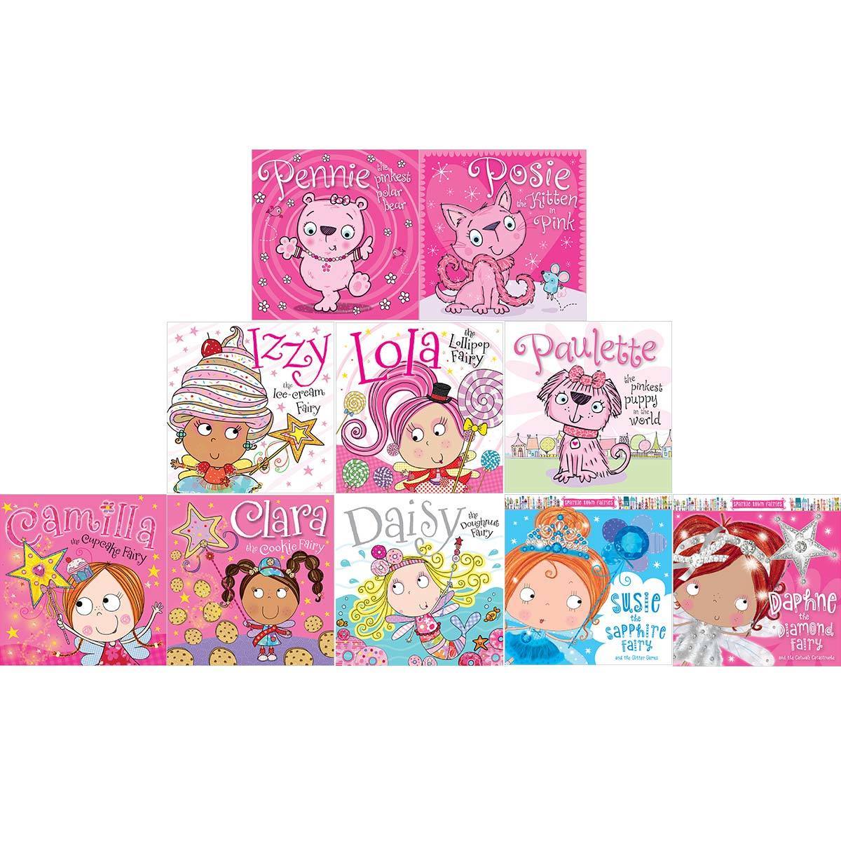 Camilla and Friends Pink Limo Collection 10-book set, imported from the UK