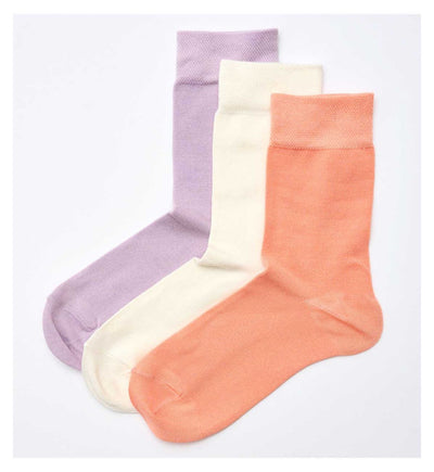 Boots Bamboo Comfort Top Socken Soft Corals 3 Paar Pack Größe 4-7