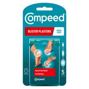 Compeed 5 Pansements Ampoules Hydrocolloïdes Tailles Mixtes
