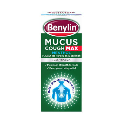 Benylin slimhoste Max Menthol oral løsning 150ml