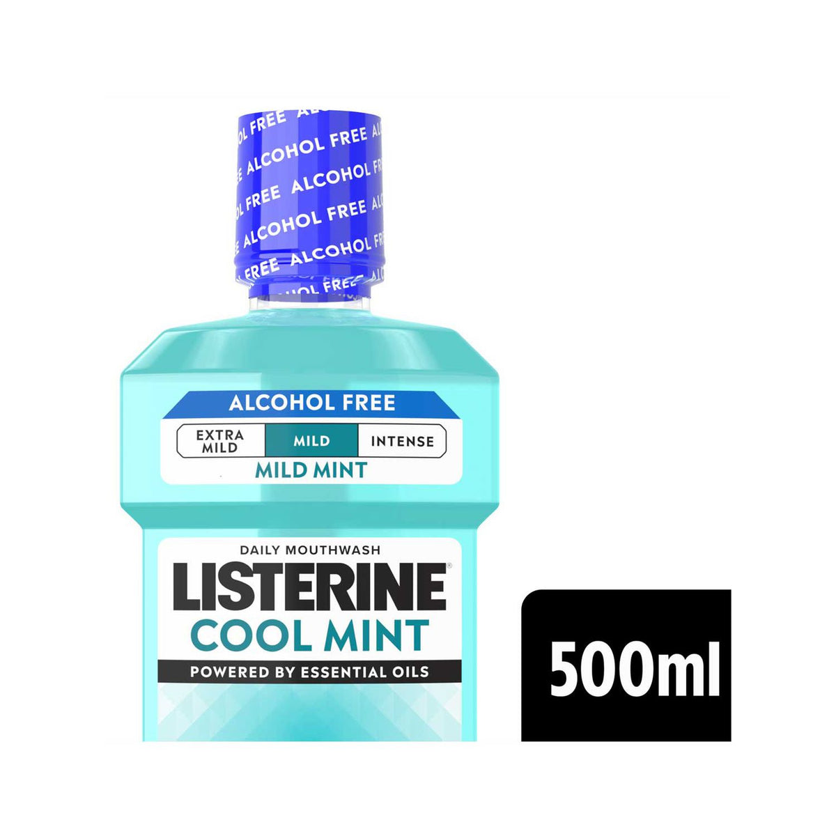 Listerine Cool Mint mouthwash 500ml - British product
