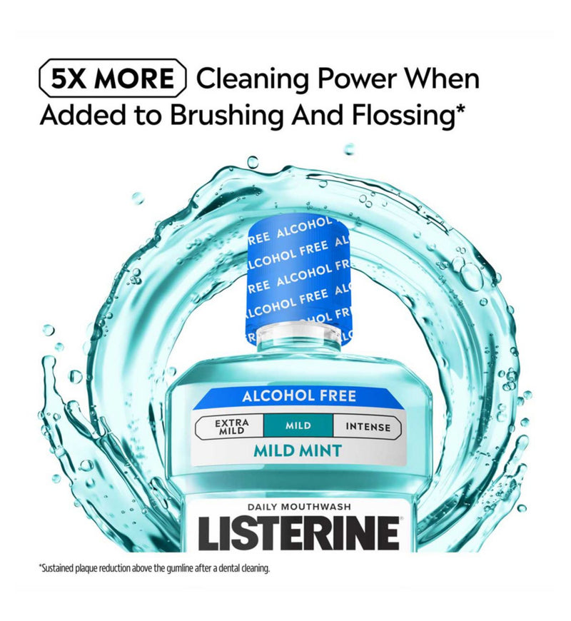 Listerine Cool Mint mouthwash 500ml - British product