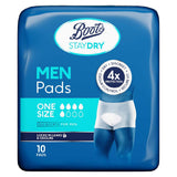Boots Staydry Men Extra Pads - 10 Pads