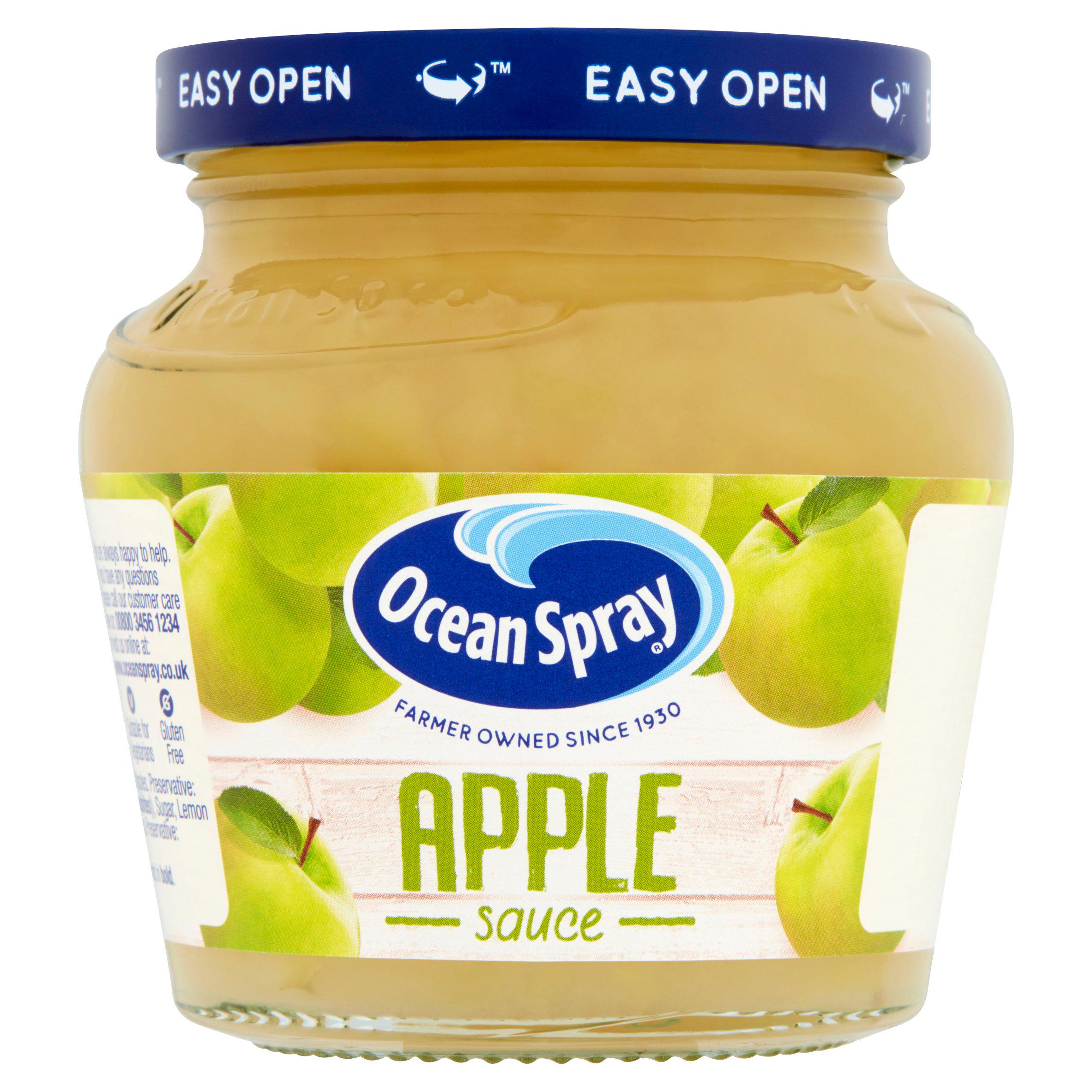 Ocean Spray Apple Sauce 210g BBQ sauce & marinades Sainsburys   