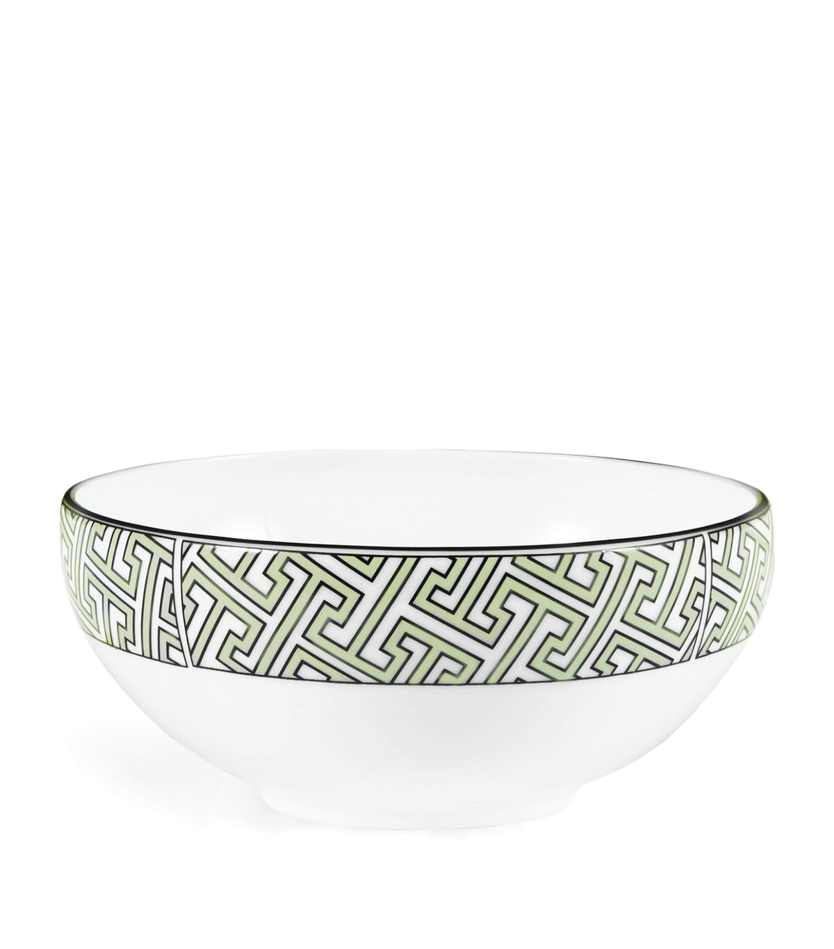 O.W. London maze geometric print breakfast bowl 15cm, imported from the UK