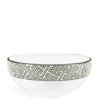 O.W. London maze geometric print breakfast bowl 15cm, imported from the UK