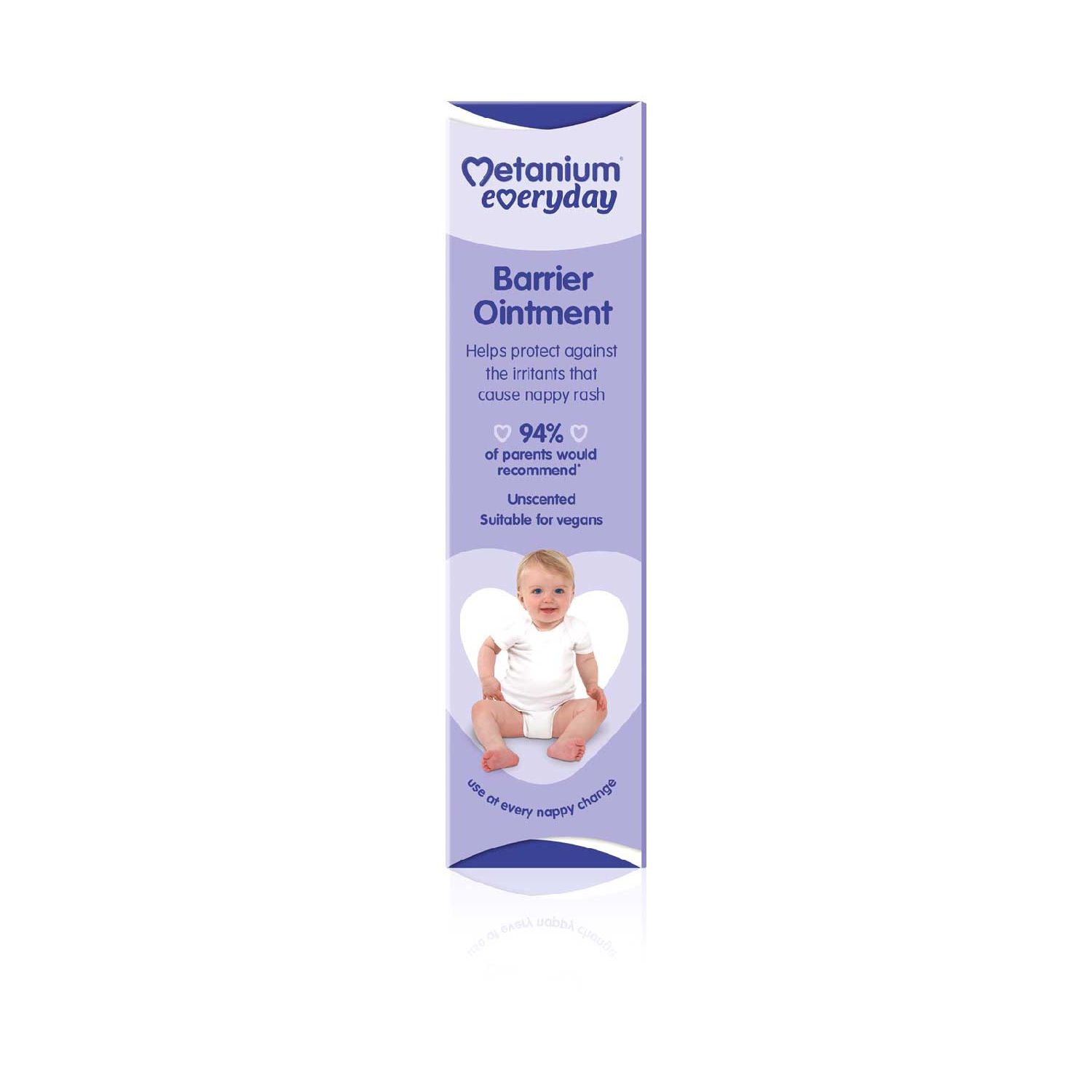 Metanium barrier ointment 40g, imported from the UK