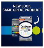 Centrum Advance 50+ Multivitamins & Minerals 180 Tablets - British product