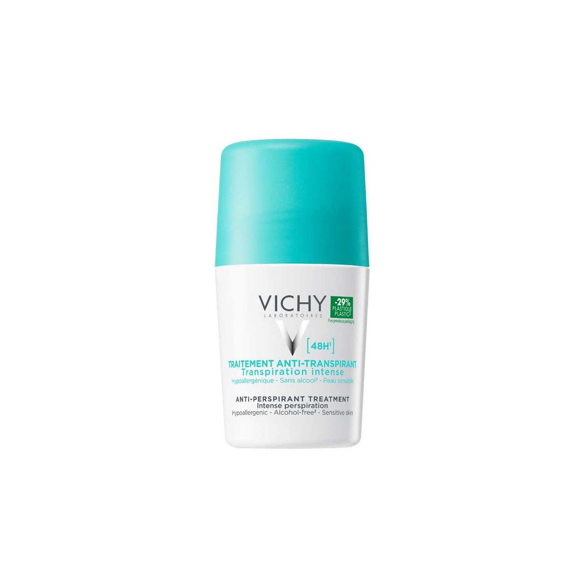 Vichy anti-perspirant deodorant 48H Intensive 50ml, UK version