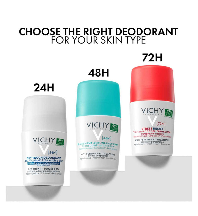 Vichy anti-perspirant deodorant 48H Intensive 50ml, UK version
