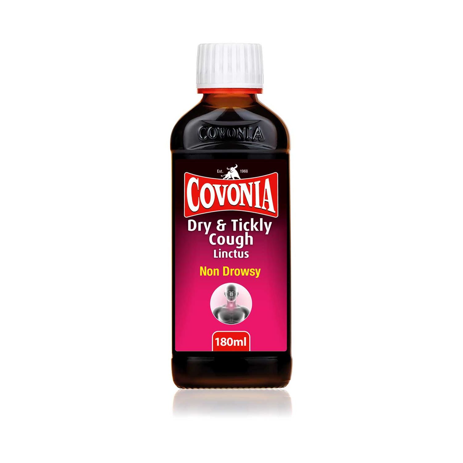 Covonia Dry Tickly Cough Linctus 180ml - British product