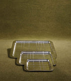 Christofle silver-plated Graphik tray 15cm x 10cm - British product