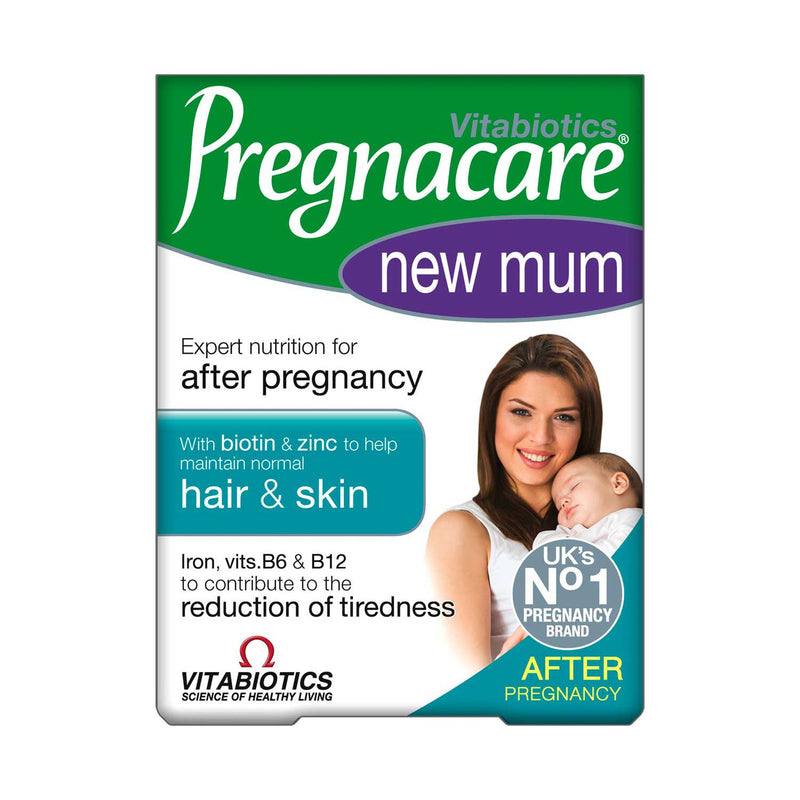 Vitabiotics Pregnacare New Mum post-natal supplement 56 tablets (British brand)