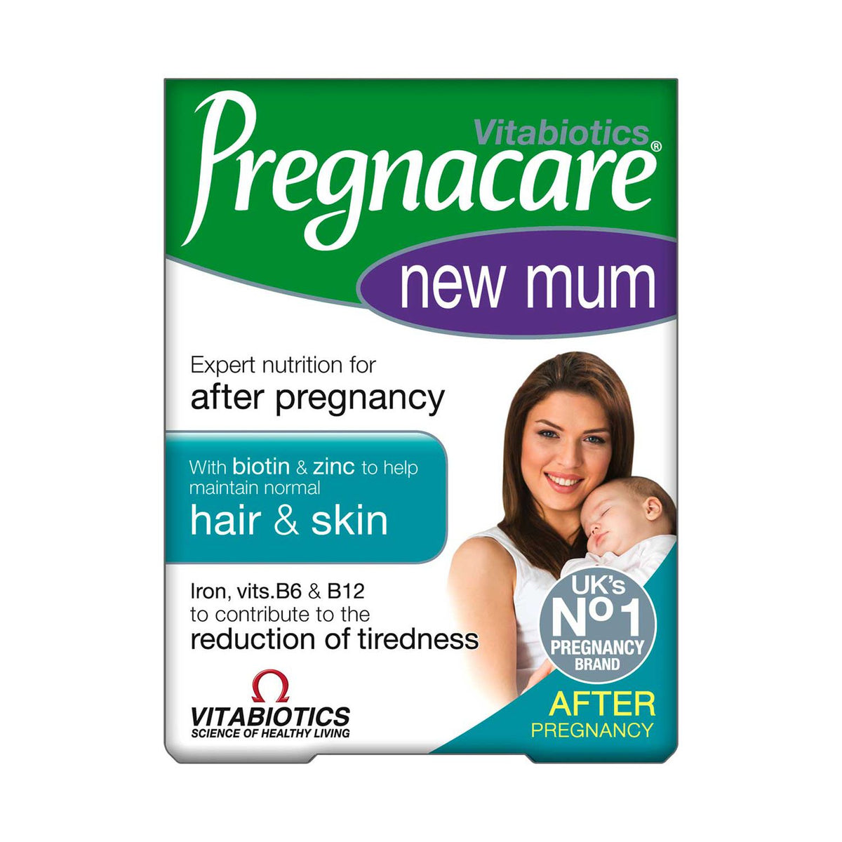 Vitabiotics Pregnacare New Mum post-natal supplement 56 tablets (British brand)