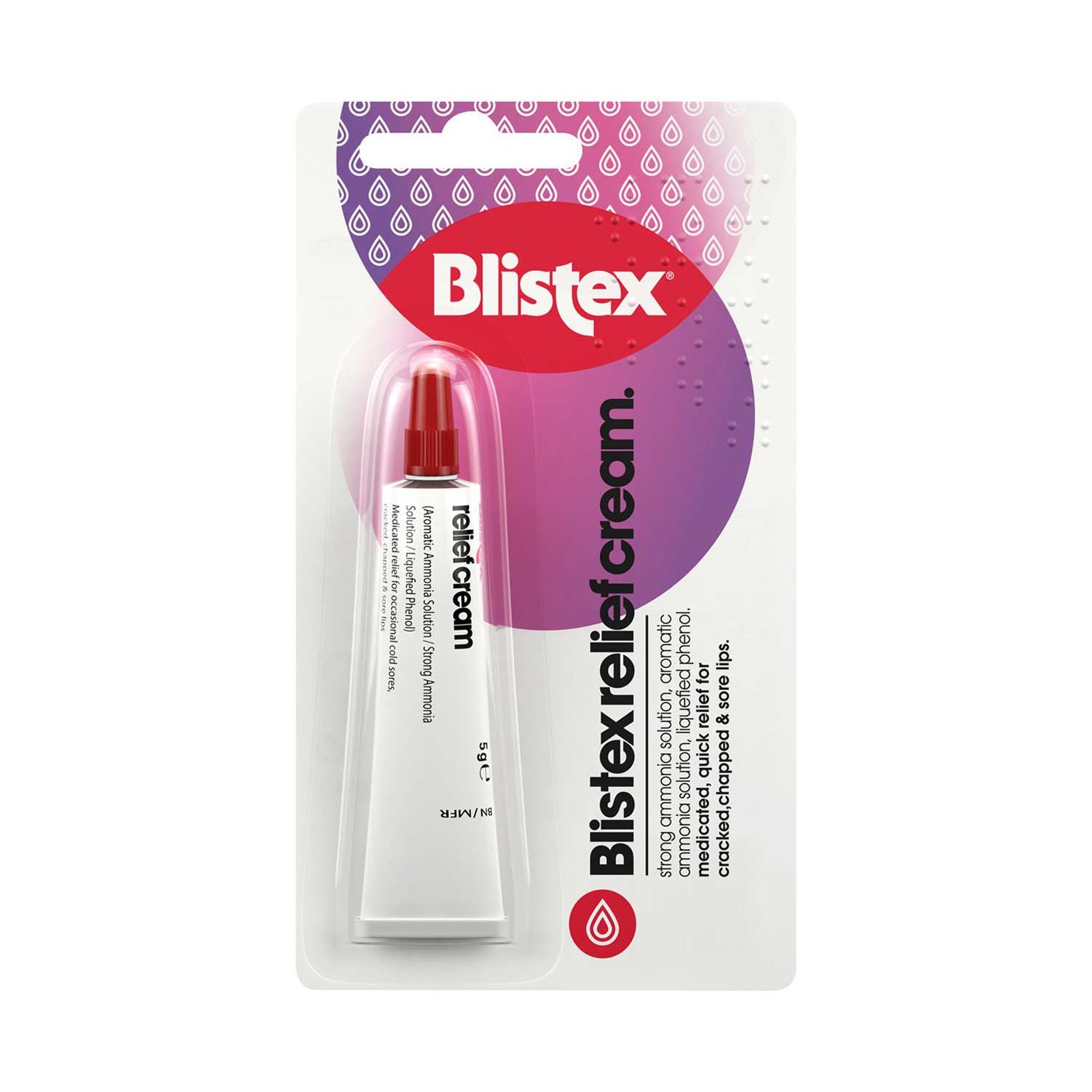 Blistex Relief Cream lip treatment 5g, UK version