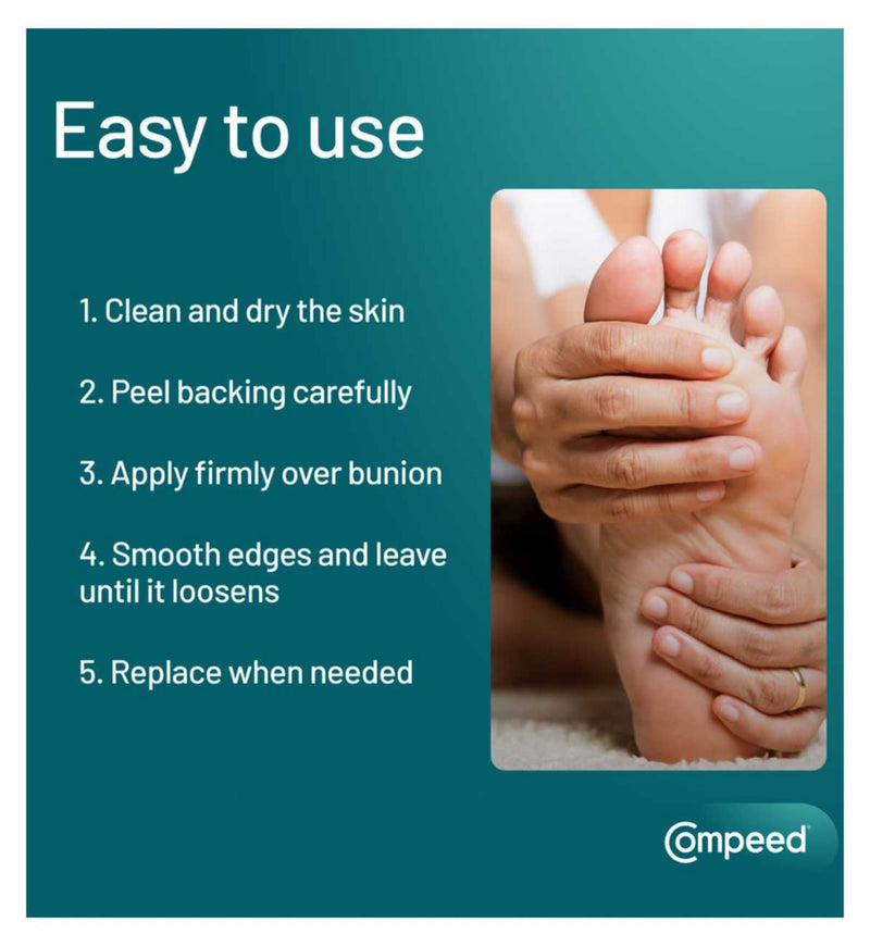 Compeed bunion plasters 5 pack - British product