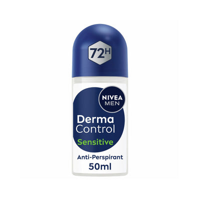 Boots NIVEA MEN 72 Hour Anti-Perspirant Deodorant Roll-On Sensitive 50ml- Buy online at McGrocer