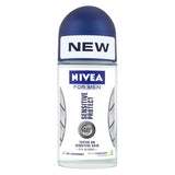 NIVEA For MEN 48 Hour Anti-Perspirant Deodorant Roll-On Sensitive 50ml GOODS Boots   