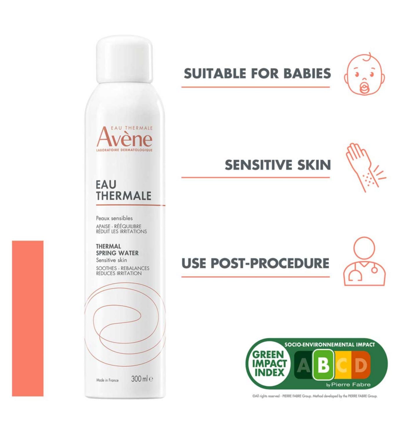 Avène Thermal Spring Water Spray 300ml - British product