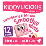 Kiddylicious Smoothie Melts, Strawberry & Banana, Infant Snack, 12months+, 6g GOODS Boots   