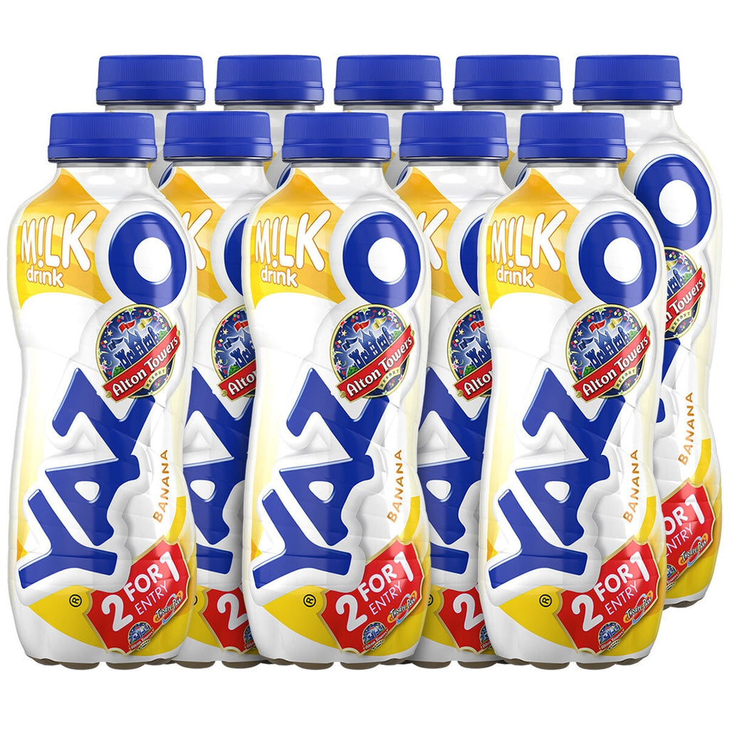 Yazoo Banana Milkshake, 10 x 400ml