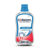 Corsodyl Daily Gum Care Mouthwash Alcohol Free Cool Mint 500ml - British product