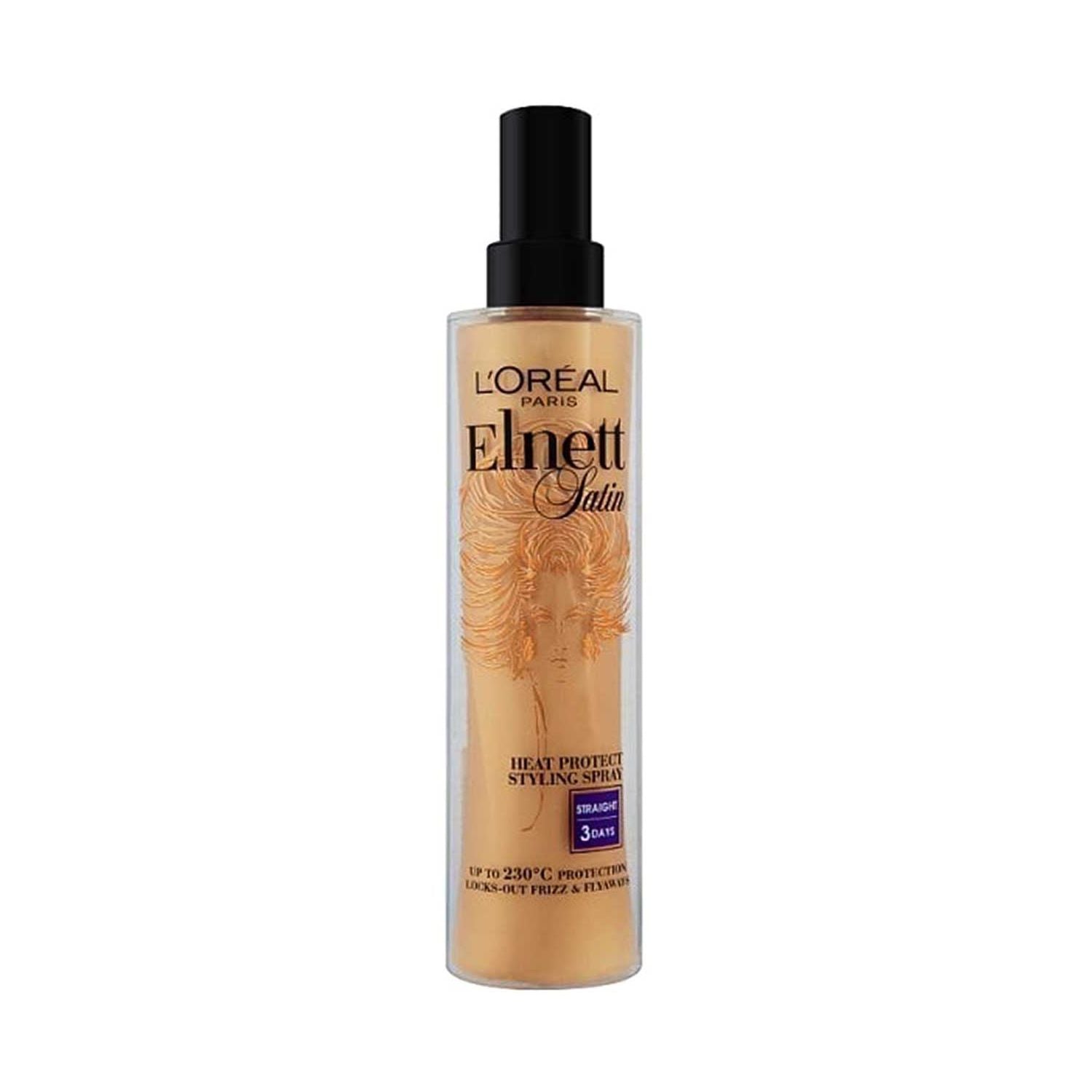 L'Oreal Elnett heat protect styling spray 170ml (British brand)