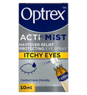 Optrex ActiMist Double Action Spray Itchy Watery Eyes - 10ml