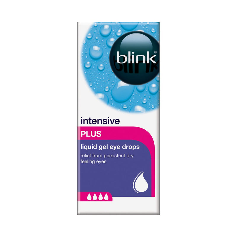 Blink Intensive Tears Liquid Gel Eye Drops 10ml - British product