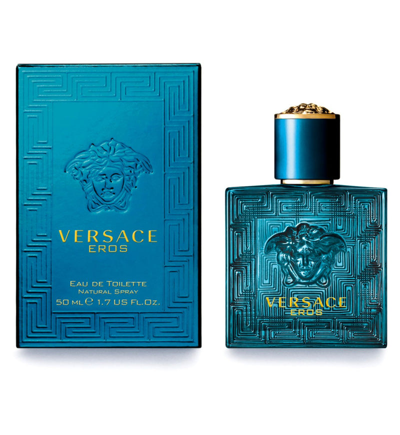Versace Eros Eau de Toilette 50ml (Britische Marke)