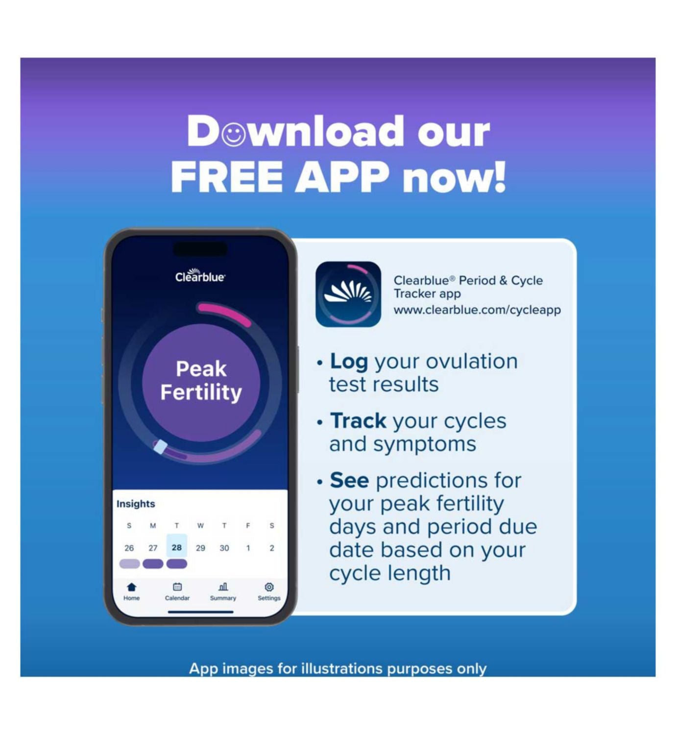 Clearblue Advanced Digital Ovulation Test Kit 10 tests - British product