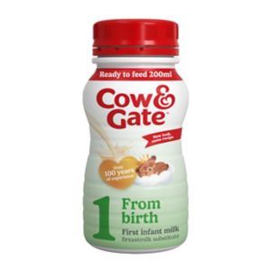 Cow & Gate 1 First Infant Milk 200ml - British product