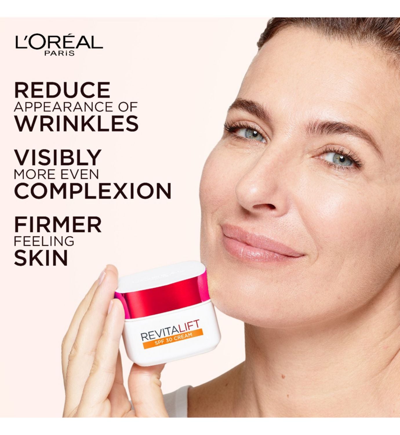 كريم النهار المرطب L'Oréal Paris Revitalift بعامل حماية 30 بسعة 50 مل (علامة تجارية بريطانية)