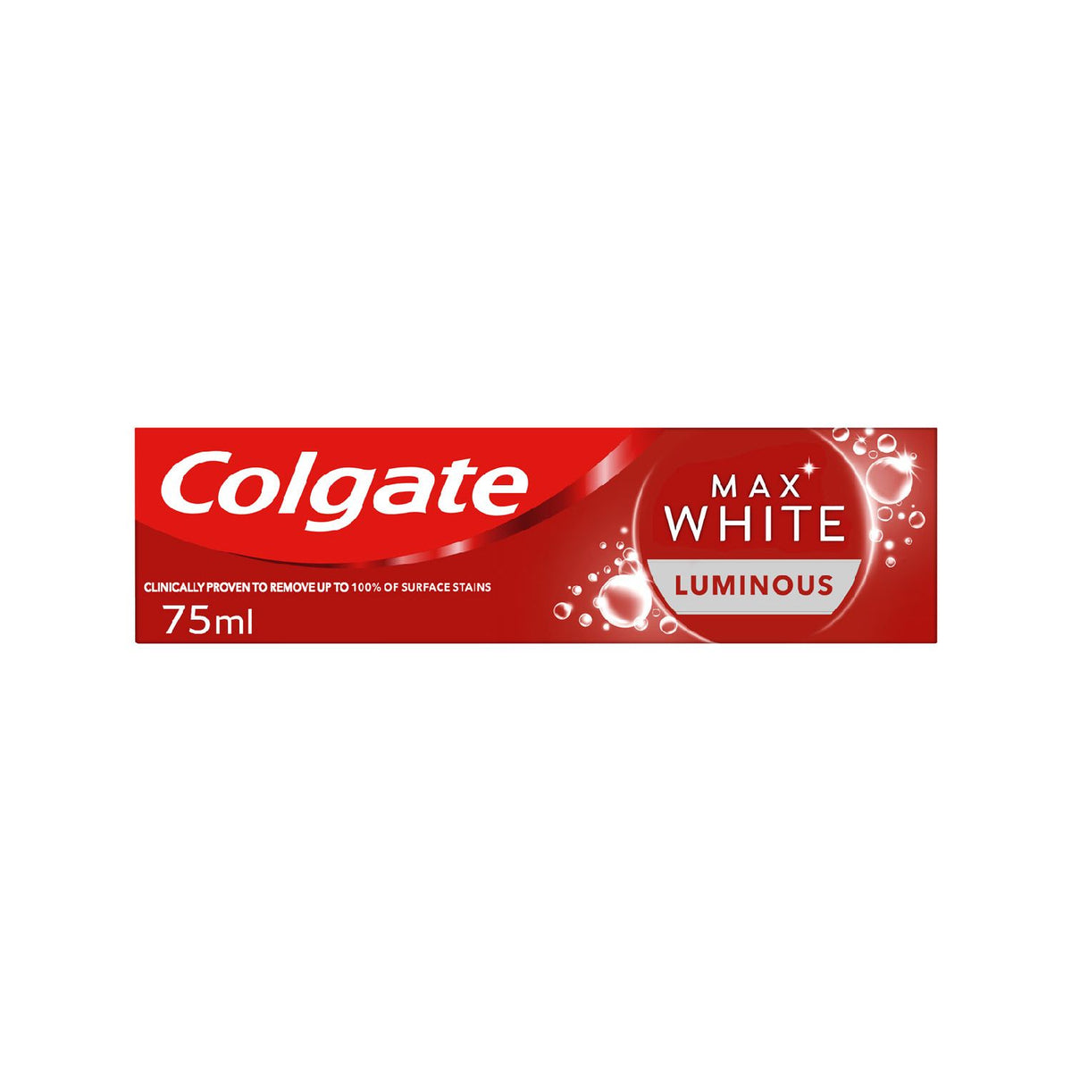 Colgate Max White Sparkling Mint toothpaste 75ml - British product